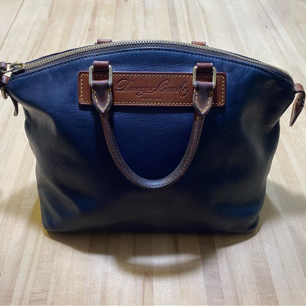 Dooney & Bourke Navy Leather Handbag